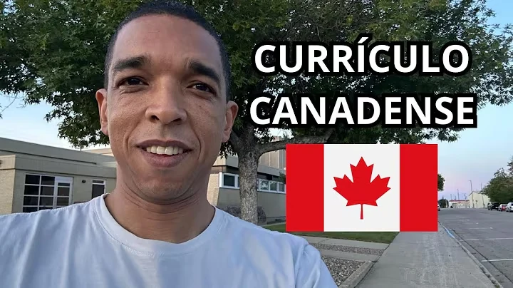 Captured original résumé thumbnail with the presenter and CURRÍCULO CANADENSE text.