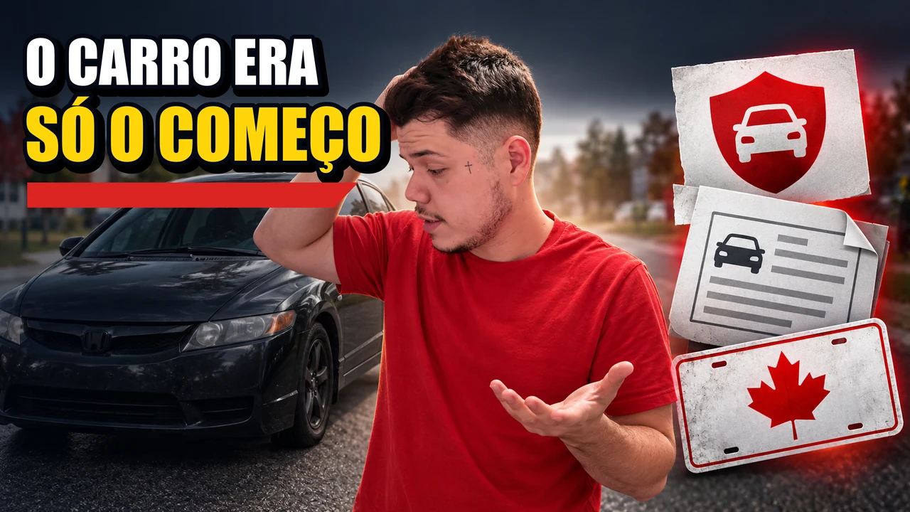 Creator-led first-car thumbnail showing costs that followed the purchase.